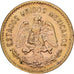 Mexique, 5 Pesos, 1955, Mexico City, TTB+, Or, KM:464