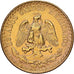 Mexico, 2 Pesos, 1945, Mexico City, Gold, AU(55-58), KM:461