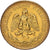 Mexico, 2 Pesos, 1945, Mexico City, Gold, AU(55-58), KM:461