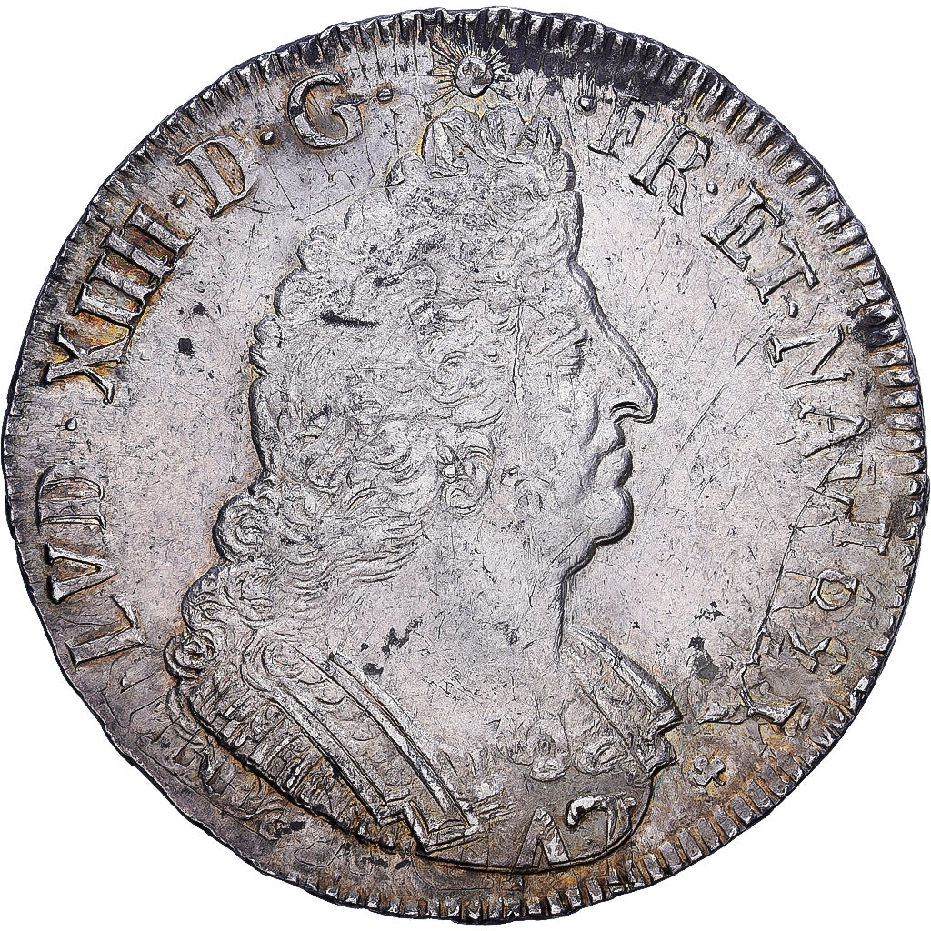 Francia, Ecu, 1693, Toulouse, BB, Argento, Gadoury:217
