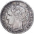 Moneda, Francia, Cérès, 5 Francs, 1850, Paris, BC+, Plata, KM:761.1