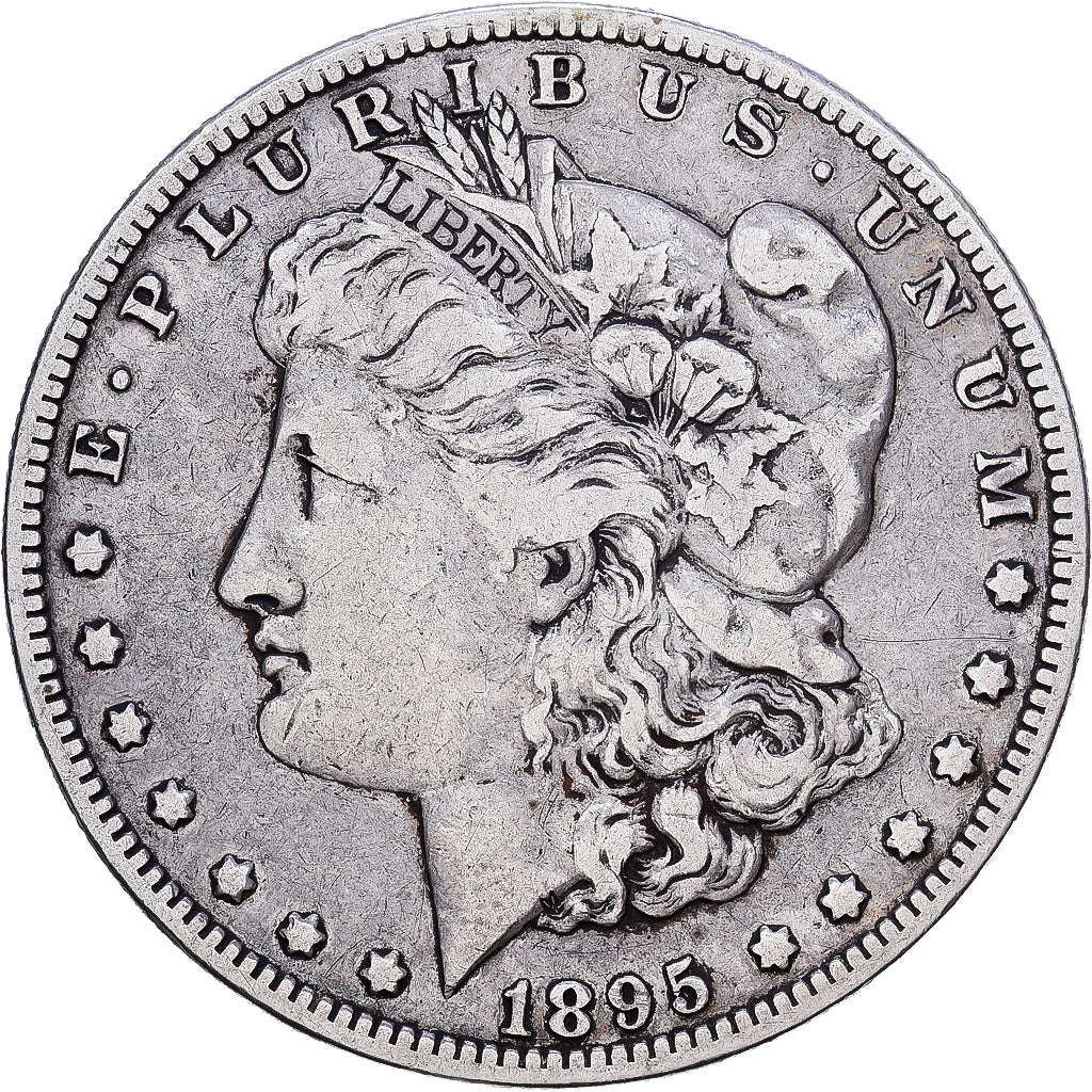 Vereinigte Staaten, Morgan Dollar, Dollar, 1895, U.S. Mint, New Orleans, EF(4...