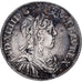 França, Louis XIV, 1/2 Écu à la mèche longue, 1649, Rouen, Prata, VF(20-25)
