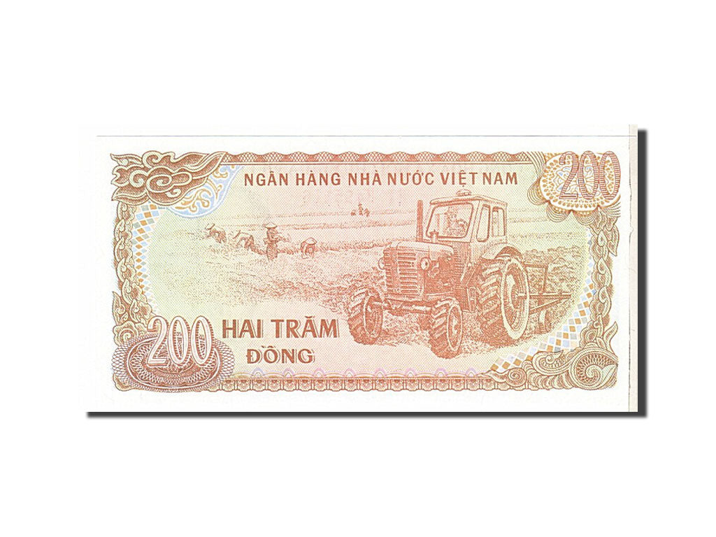 Banknote, Viet Nam, 200 Dông, 1987, KM:100a, UNC(65-70)