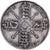 Moneda, Gran Bretaña, George V, Florin, Two Shillings, 1913, MBC, Plata, KM:817