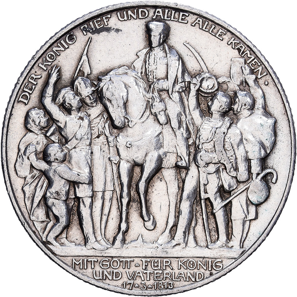 Munten, Pruissen, 2 Mark, 1913, Berlin, PRUSSE (ROYAUME DE), GUILLAUME II, 2