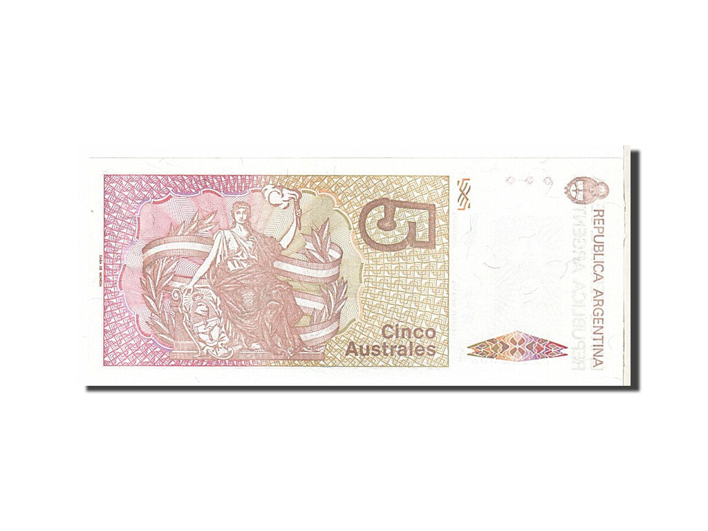 Geldschein, Argentinien, 5 Australes, 1985, KM:324a, UNZ