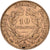 France, 10 Francs, Cérès, 1899, Paris, Gold, EF(40-45), Gadoury:1016, KM:830