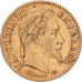 France, Napoleon III, 10 Francs, 1865, Strasbourg, Gold, VF(30-35)