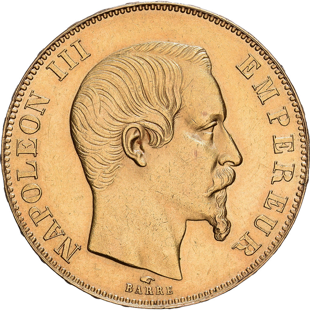 France, Napoléon III, 50 Francs, 1857, Paris, Or, TTB+, KM:785.1