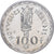 Moneda, Nuevas Hébridas, 100 Francs, 1966, Paris, MBC+, Plata, KM:1
