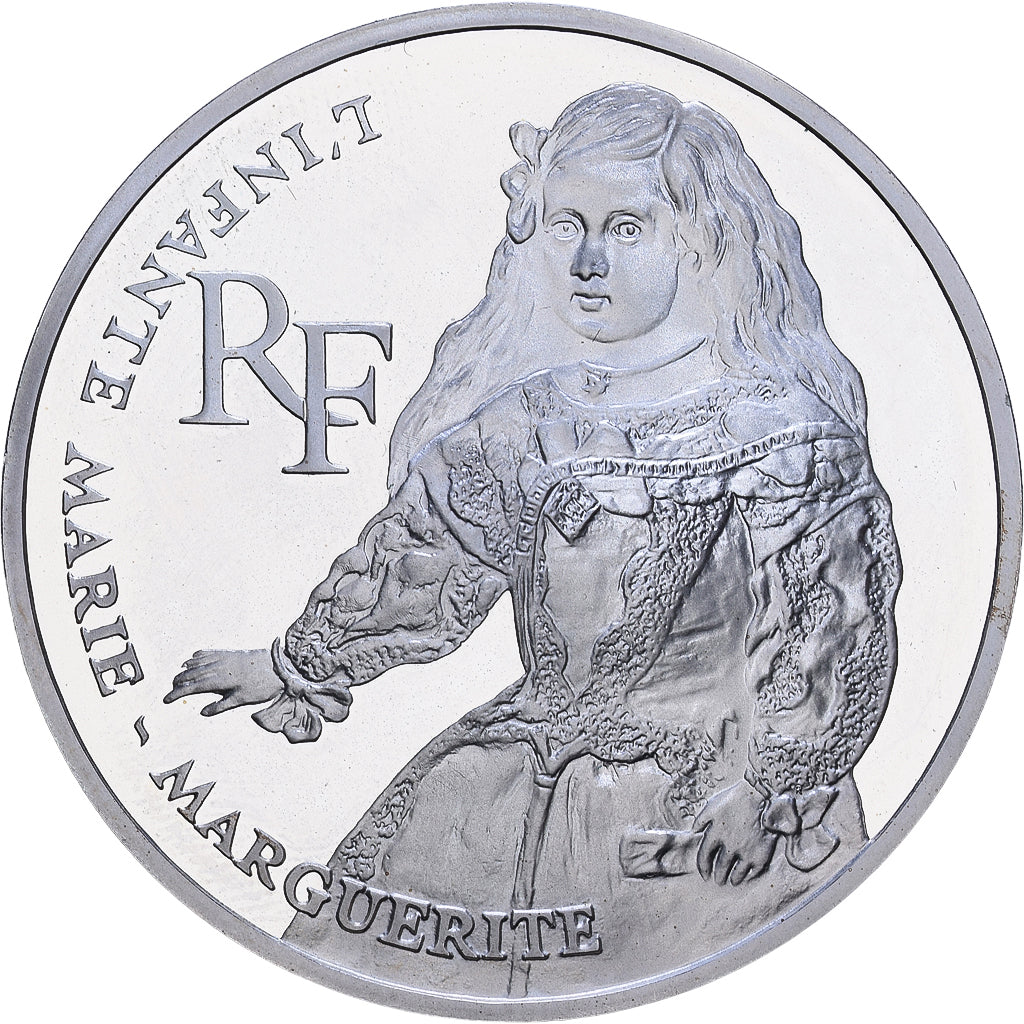 France, 100 Francs, 1993, MS(65-70), Silver, KM:1021, Gadoury:C55