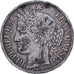 Francia, Cérès, 5 Francs, 1850, Paris, MB+, Argento, KM:761.1, Gadoury:719