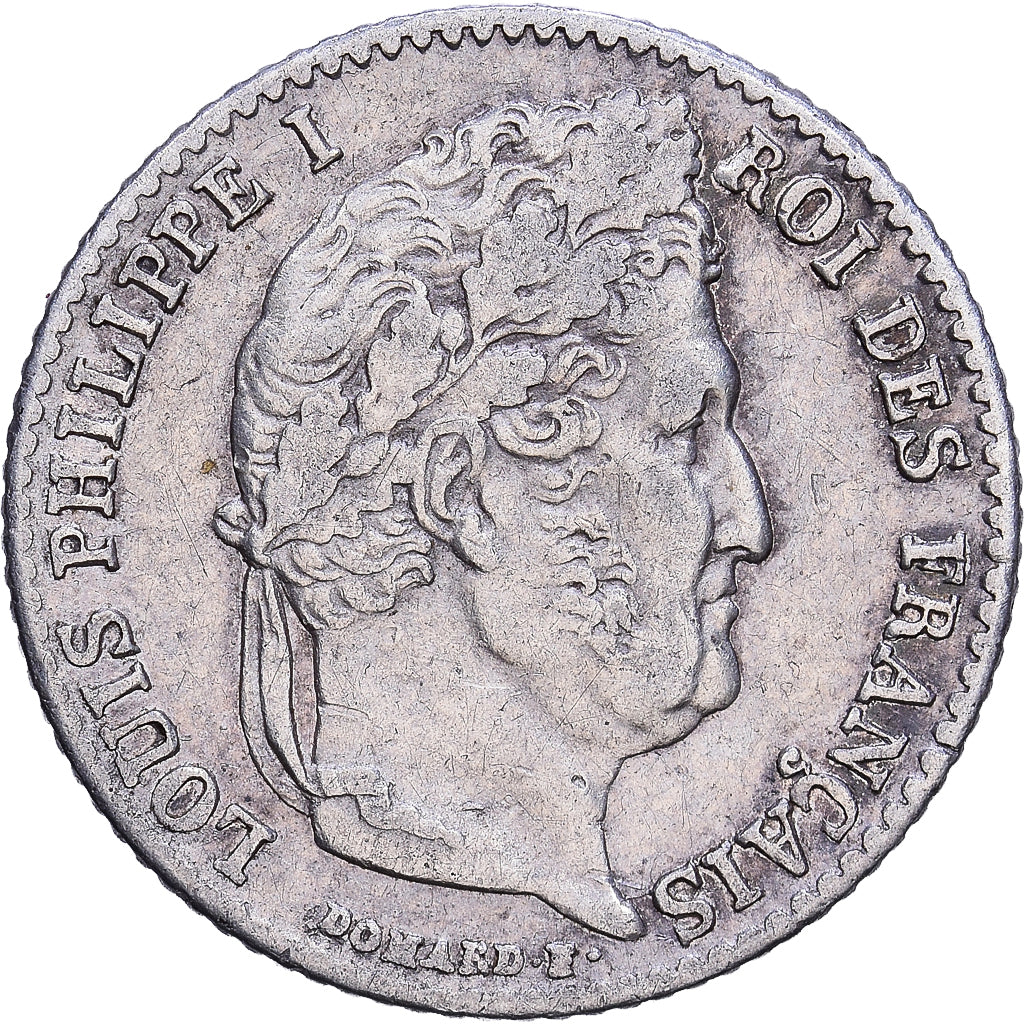 Münze, Frankreich, Louis-Philippe, 1/4 Franc, 1836, Paris, SS, Silber