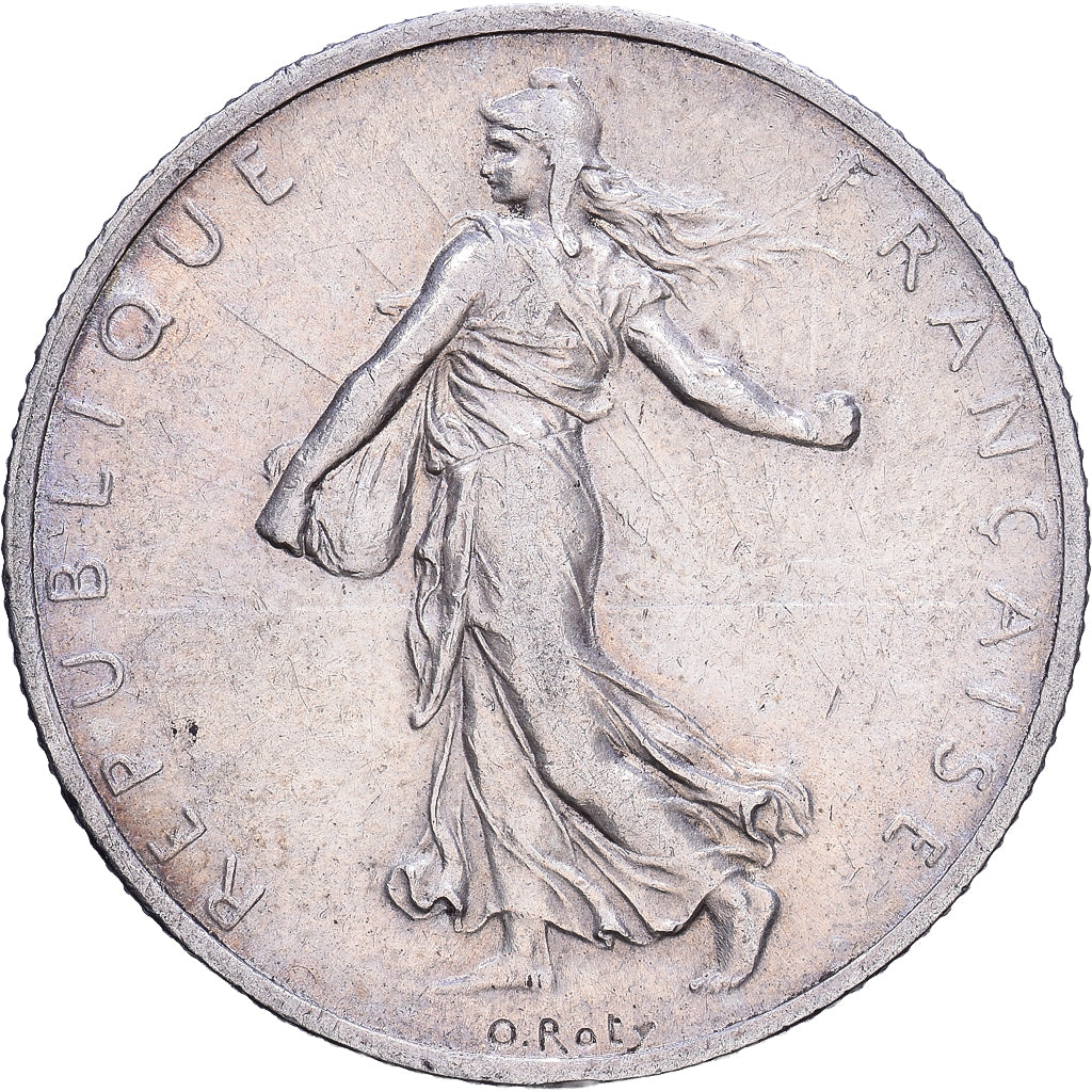 Moneta, Francja, Semeuse, 2 Francs, 1898, Paris, VF(30-35), Srebro, KM:845.1