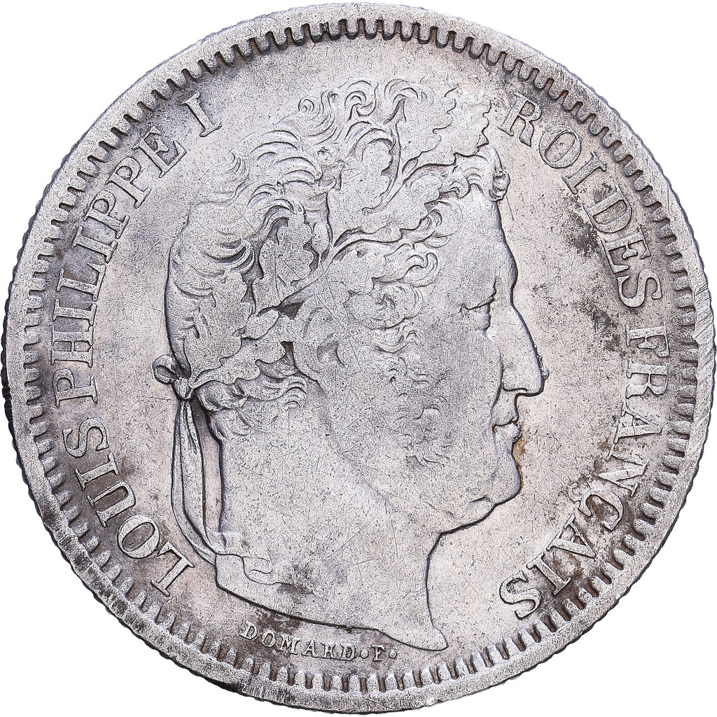 Francja, 2 Francs, Louis-Philippe, 1831, Rouen, Srebro, VF(20-25), KM:743.1