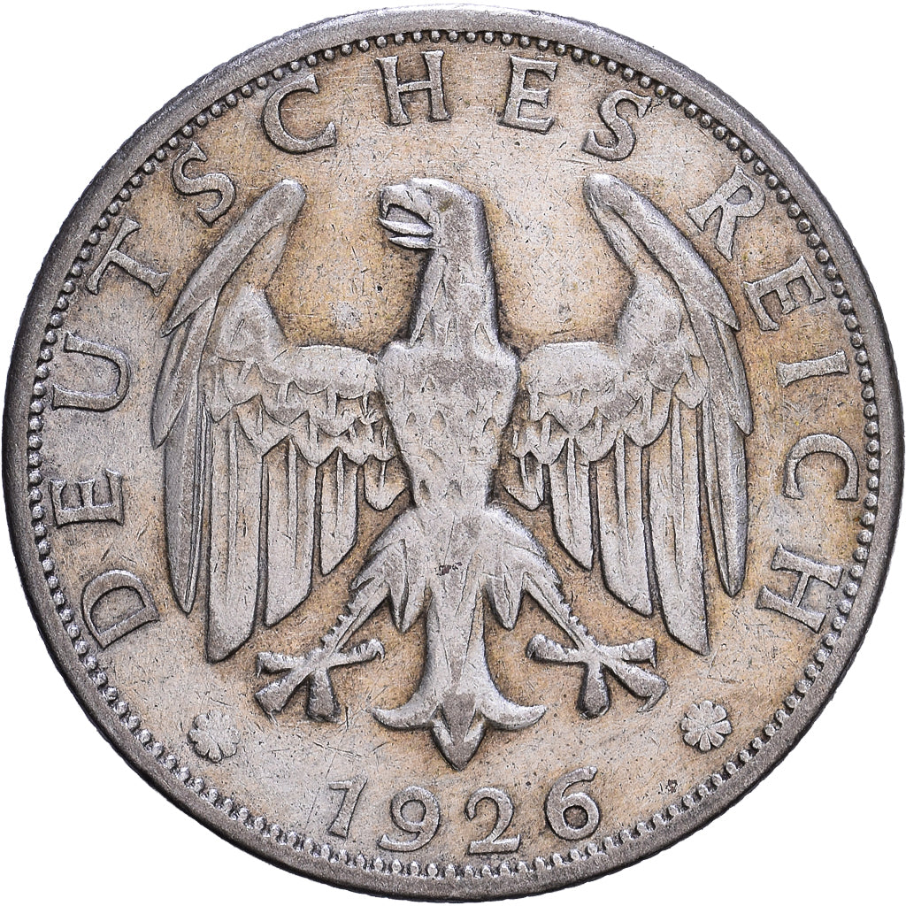 Deutschland, Weimarer Republik, 2 Mark, 1926, Hamburg, Silber, SS