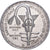 Estados del África Occidental, 5000 Francs, 1982, Plata, EBC, KM:11