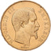 Frankrijk, Napoleon III, 50 Francs, 1855, Paris, Goud, ZF, KM:785.1