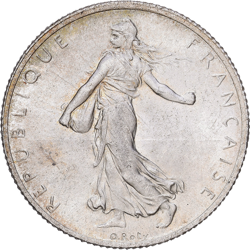 Münze, Frankreich, Semeuse, 2 Francs, 1916, Paris, SS+, Silber, KM:845.1