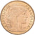 Munten, Frankrijk, Marianne, 10 Francs, 1908, Paris, ZF, Goud, KM:846