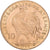 Munten, Frankrijk, Marianne, 10 Francs, 1908, Paris, ZF, Goud, KM:846