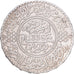MOROCCO, Rial, 10 Dirhams, 1917, bi-Bariz, KM #33, AU(50-53), Silver, 25.07