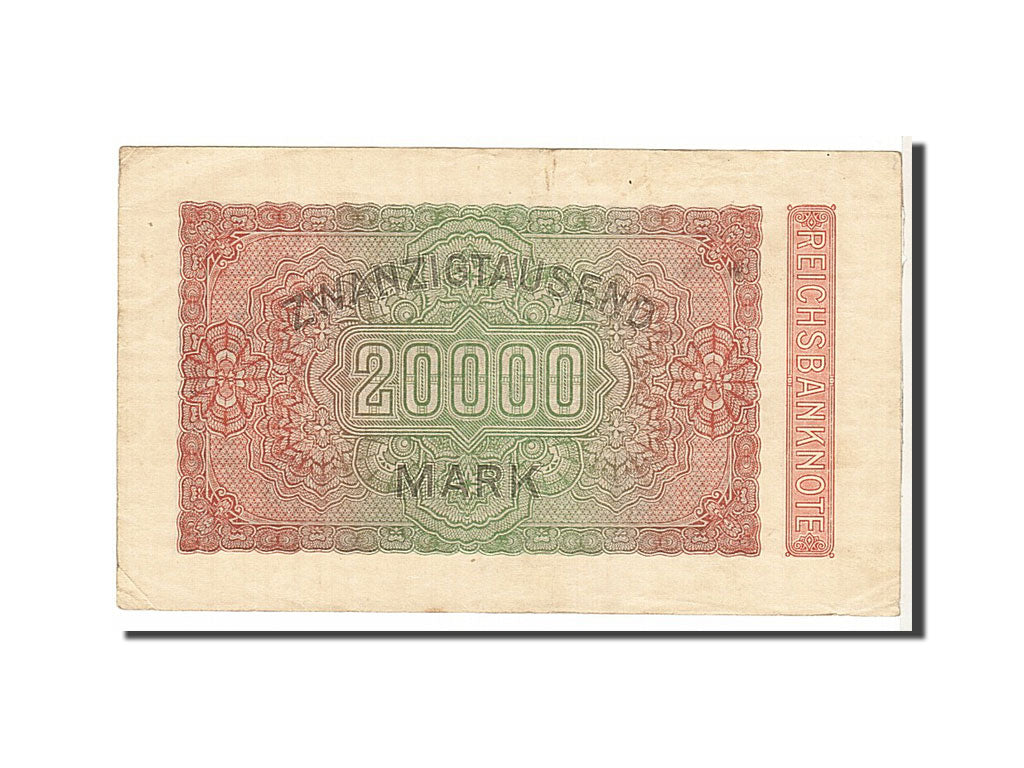 Geldschein, Deutschland, 20,000 Mark, 1923, KM:85c, SS