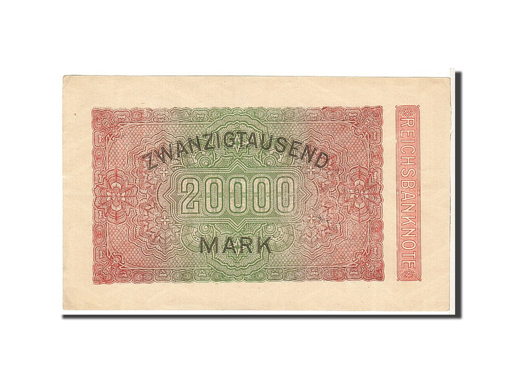 Banknote, Germany, 20,000 Mark, 1923, KM:85b, AU(50-53)
