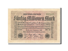 Banknote, Germany, 50 Millionen Mark, 1923, EF(40-45)