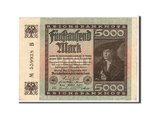 Billete, 5000 Mark, 1922, Alemania, MBC