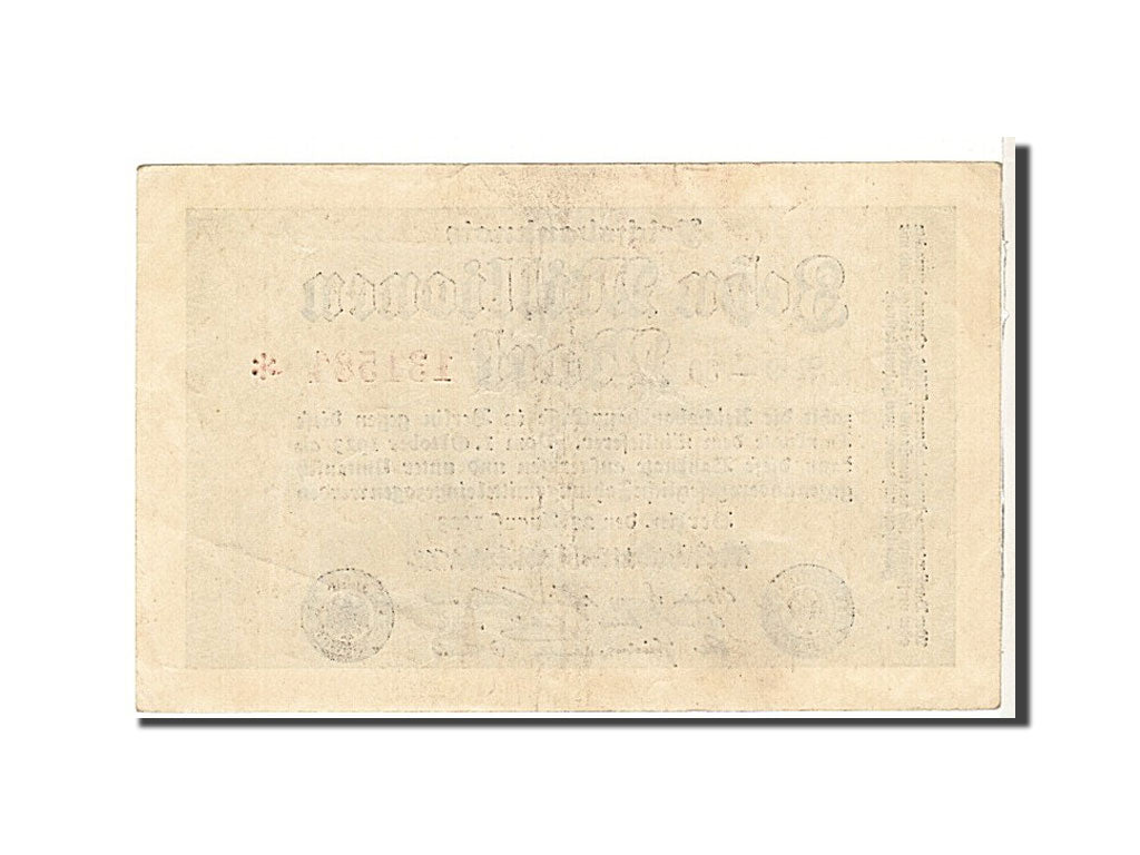 Geldschein, Deutschland, 10 Millionen Mark, 1923, SS