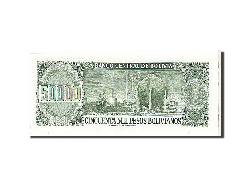 Billet, Bolivie, 50,000 Pesos Bolivianos, 1984, NEUF