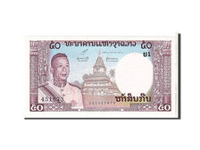 Biljet, Laos, 50 Kip, 1963, NIEUW
