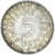 Coin, GERMANY - FEDERAL REPUBLIC, 5 Mark, 1951, Stuttgart, EF(40-45), Silver