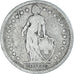 Coin, Switzerland, 2 Francs, 1878, Bern, VF(20-25), Silver, KM:21