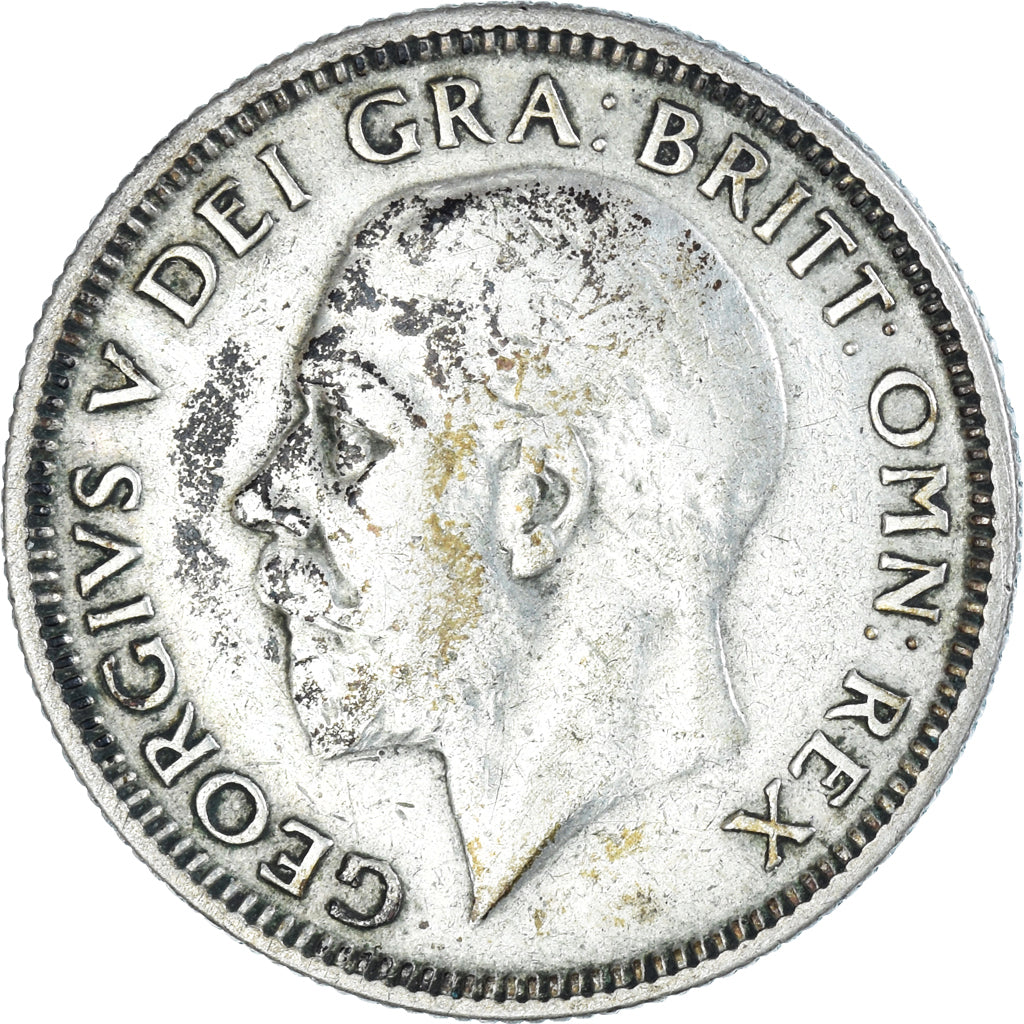 Moneta, Gran Bretagna, George V, Shilling, 1929, BB, Argento, KM:833