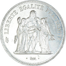 Munten, Frankrijk, Hercule, 50 Francs, 1974, Hybrid issue, PR, Zilver, KM:941.2