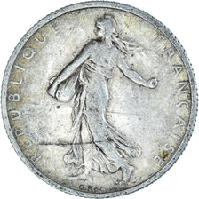 Moneta, Francia, Semeuse, 2 Francs, 1905, Paris, MB, Argento, KM:845.1