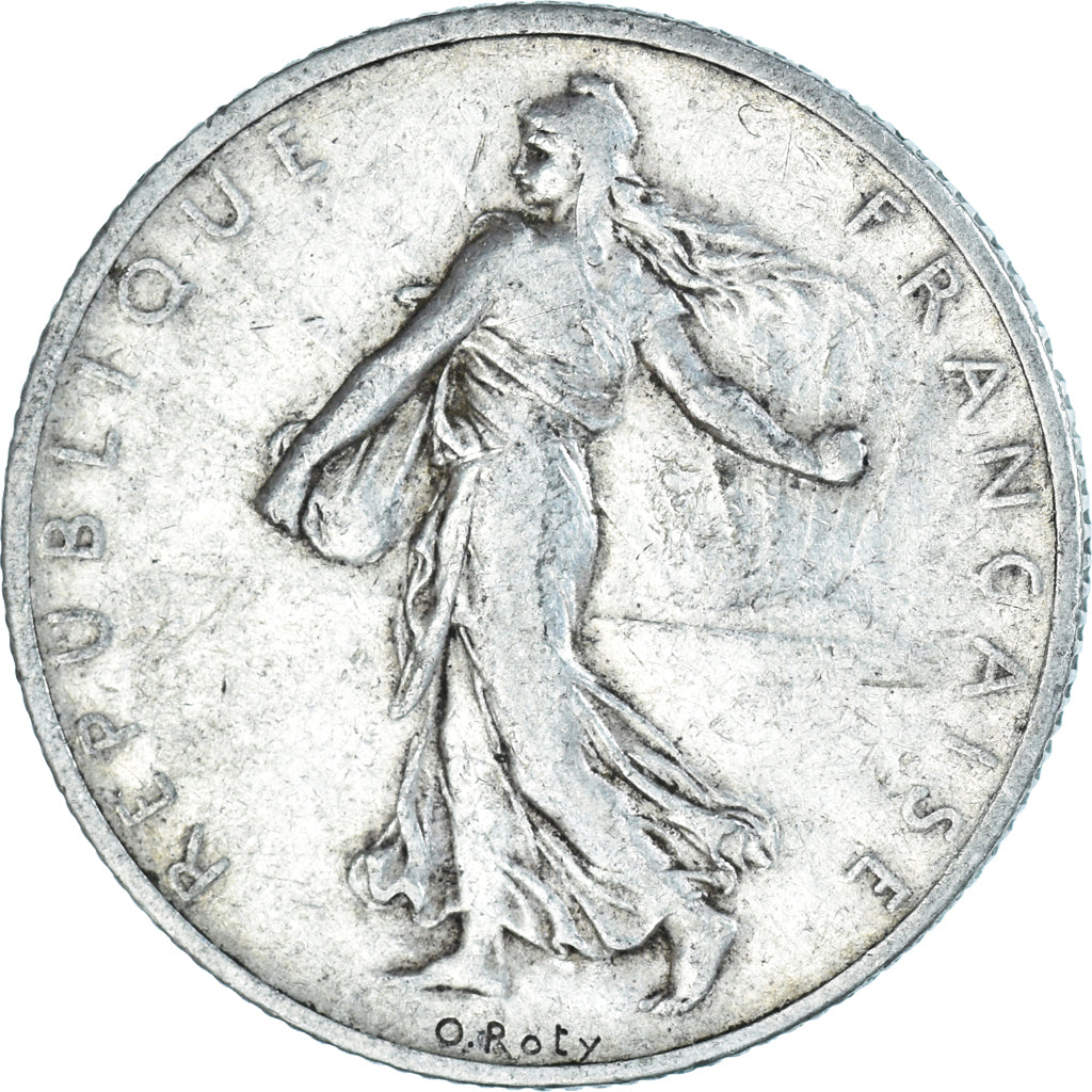 Monnaie, France, Semeuse, 2 Francs, 1908, Paris, TB, Argent, Gadoury:532