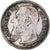 Moneda, Bélgica, Leopold II, 2 Francs, 2 Frank, 1909, BC+, Plata, KM:58.1