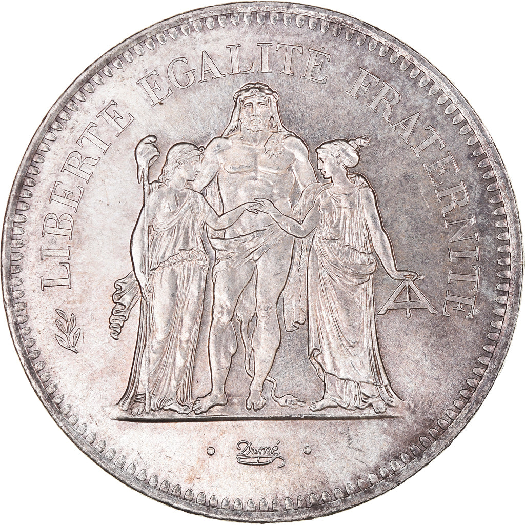 Monnaie, France, Hercule, 50 Francs, 1976, Paris, SUP+, Argent, Gadoury:882
