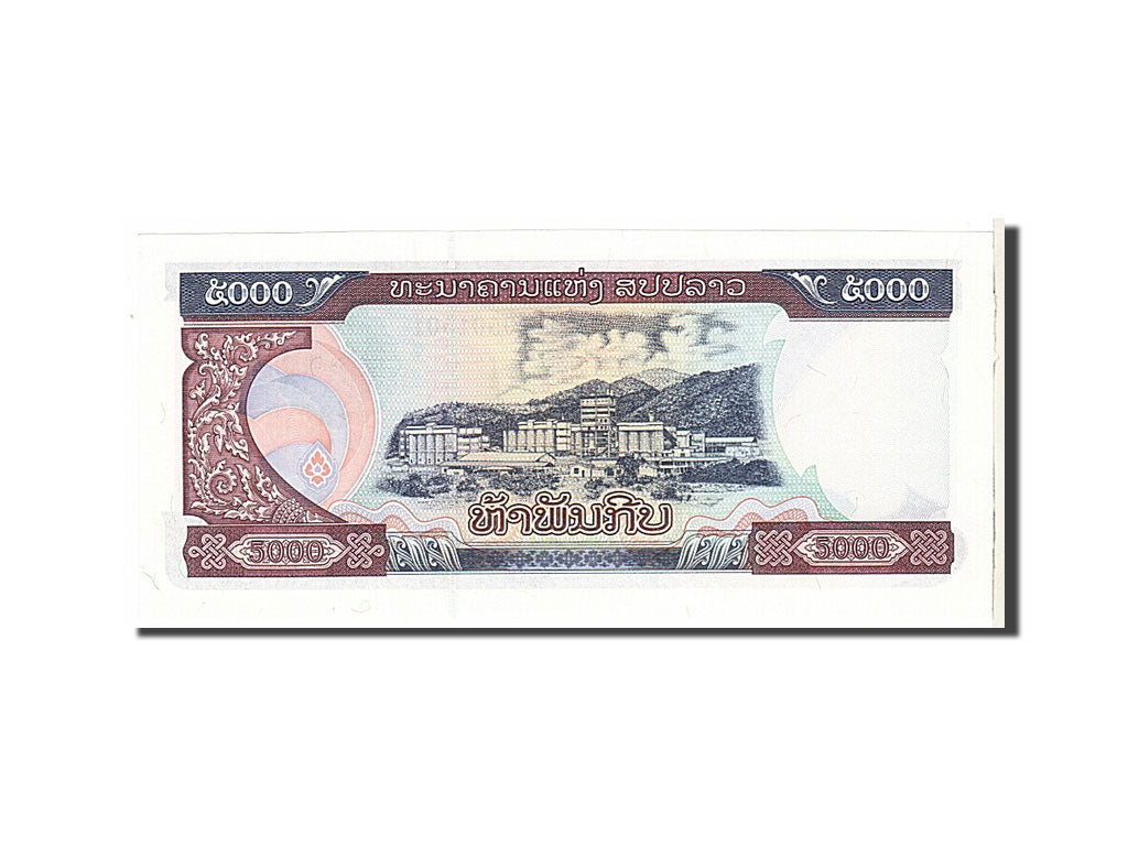 Billete, 5000 Kip, 1997, Lao, UNC