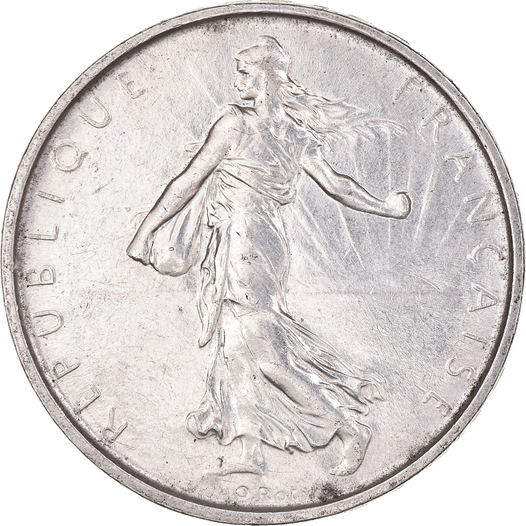 Coin, France, Semeuse, 5 Francs, 1962, Paris, MS(60-62), Silver, KM:926