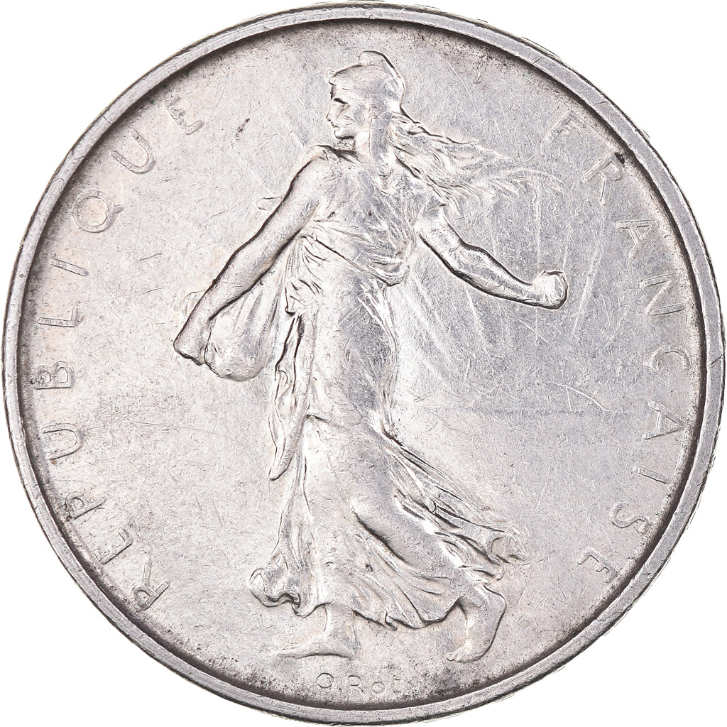 Coin, France, Semeuse, 5 Francs, 1962, Paris, AU(55-58), Silver, KM:926