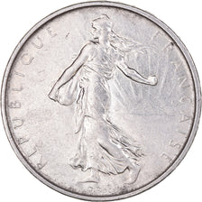 Coin, France, Semeuse, 5 Francs, 1962, Paris, AU(55-58), Silver, KM:926