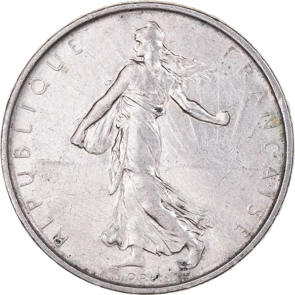Coin, France, Semeuse, 5 Francs, 1962, Paris, AU(55-58), Silver, KM:926