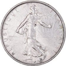 Coin, France, Semeuse, 5 Francs, 1962, Paris, AU(55-58), Silver, KM:926