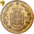 Itália, Umberto I, 20 Lire, 1882, Rome, Dourado, PCGS, MS62, KM:21