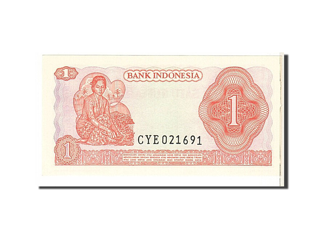Banknote, Indonesia, 100 Rupiah, 1968, KM:108a, UNC(65-70)